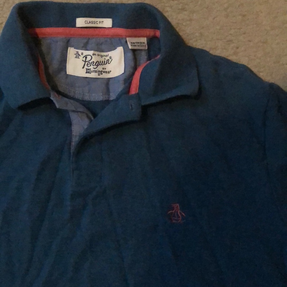 Penguin extra small mens collar shirt